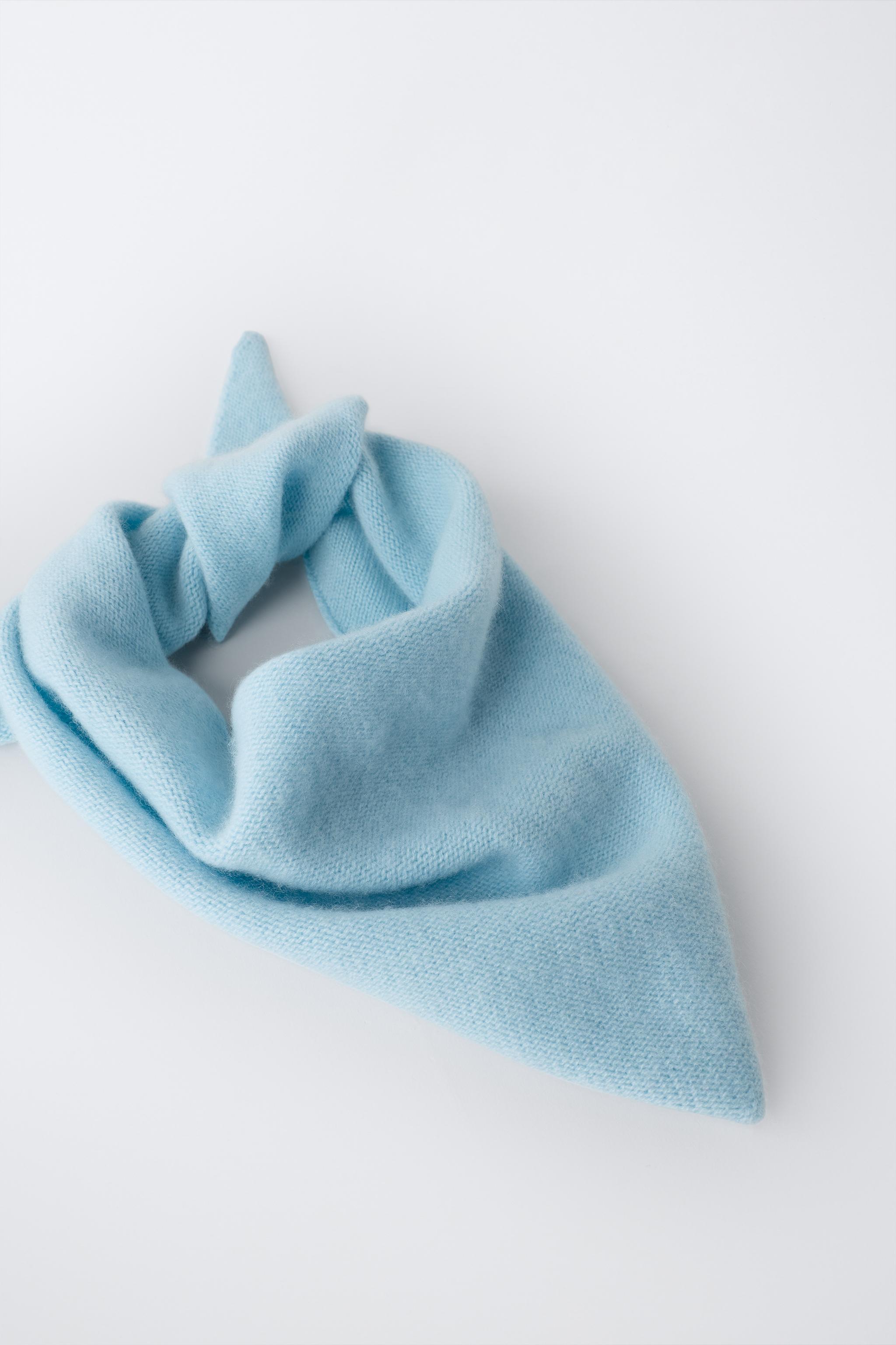 ZARA TIMELESS - FOULARD TOUR DU CO 100 % CACHEMIRE